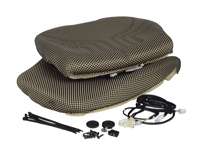 GRAMMER Polstersatz 722 Stoff gelb schwarz Heizung