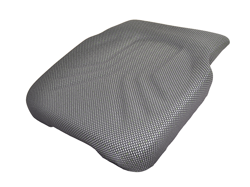 GRAMMER Polstersatz 511 Stoff anthrazit grün silber Heizung 12V