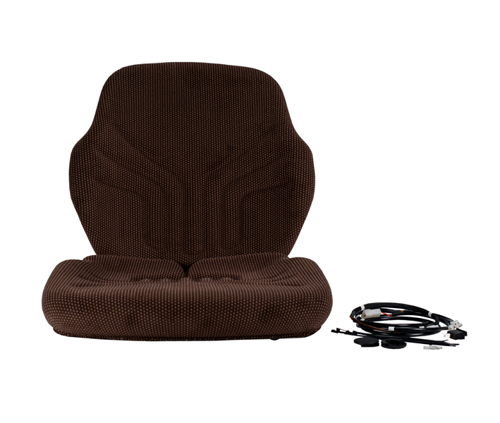 GRAMMER Polstersatz 721 Stoff braun Heizung